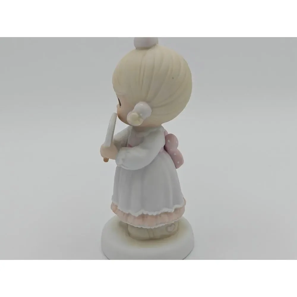 Precious Moments 523526 Enesco Im A Precious Moments Fan Girl Figurine 1989